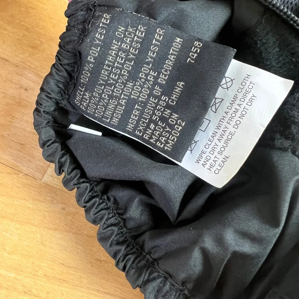 Gordini Mittens Easy On Childrens Size XXS Black Insulated Winter Ski Snowboard